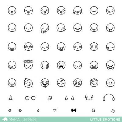 Mama Elephant Stempel - Little Emotions
